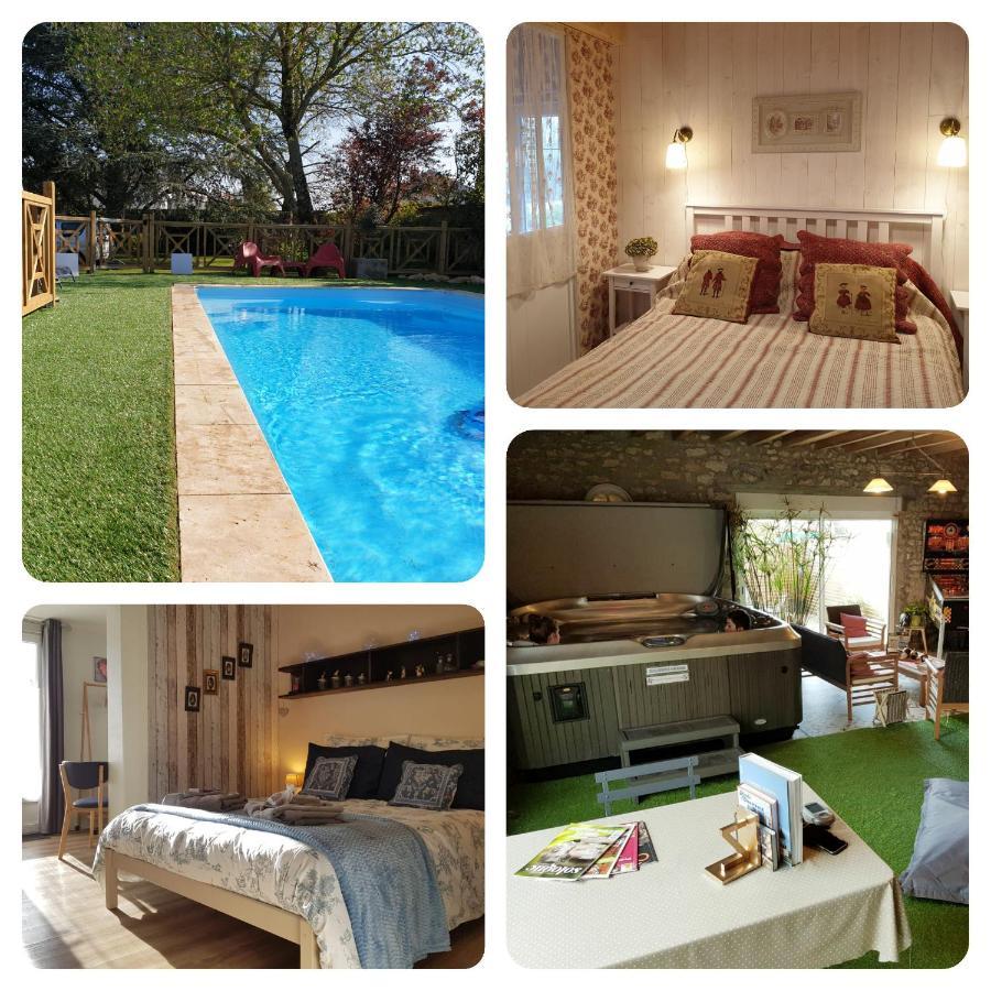 Bed and Breakfast Le Grand Cedre Spa Et Sauna Interieur Piscine Marolles  Exterior foto